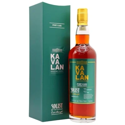Image of Kavalan Solist Port Single Cask #025A Whisky 70cl 58.6% ABV