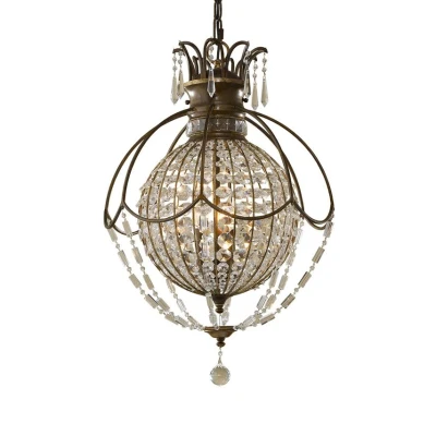Image of Bellini 3 Light Ceiling Chandelier Pendant British Bronze, Oxidized E14