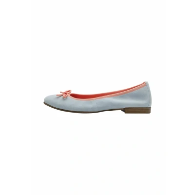 Image of Tamaris Ballet pumps Lt blue comb, Women&#039;s, Size: 7.5, comb Leather