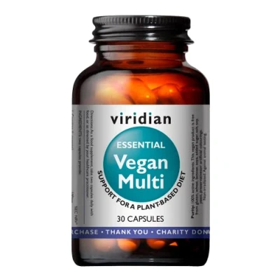 Image of Viridian Essential Vegan Multivitamin 30 capsules