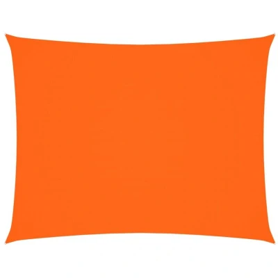Image of vidaXL Sunshade Sail Oxford Fabric Rectangular 6x8 m Orange