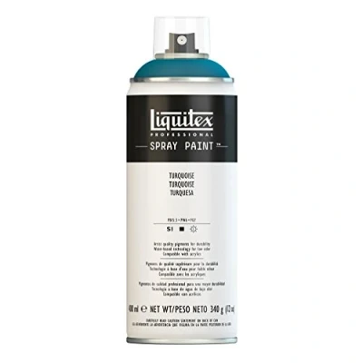 Image of Liquitex 4450176 Professional Spray Paint 400 ml, Turquoise