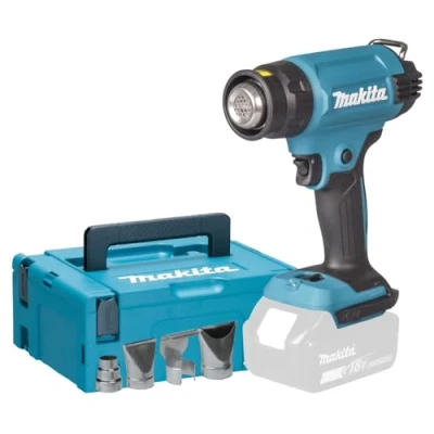 Image of Makita DHG181ZJ 18V Li ion LXT Heat Gun supplied in a Makpac Case Batteries and Charger Not Included