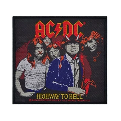 Image of Klicnow AC/DC Highway To Hell Patch 10 X 10cm (4&quot; 4&quot;)