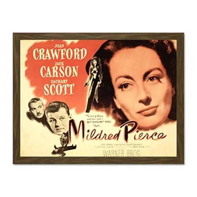 Image of Wee Blue Coo Advertising Movie Film Mildred Pierce Crawford Joan Drama Large Framed Art Print Poster Wall Decor 18x24 inch