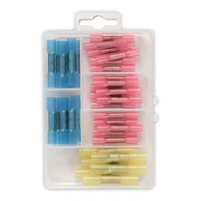 Image of Connect 36817 Assorted Mini Box Heat Shrink Butt Connectors 36pc