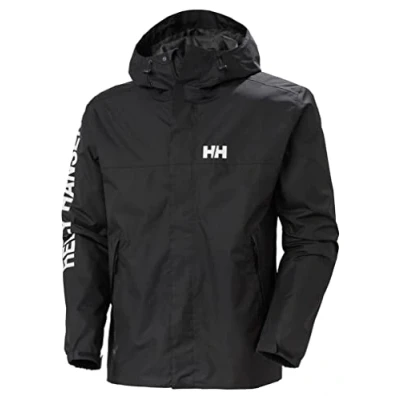 Image of Helly Hansen Ervik Waterproof jacket, Men&#039;s, Size: Medium, Black