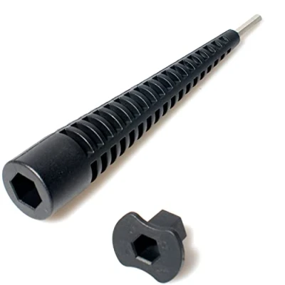 Image of MSA Corner Steady Winder Deluxe 19mm Drill Adapter Perfect For Caravans Compatible Cordless Drill&#039;s