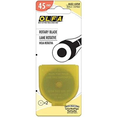 Image of Olfa 45 mm Rotary Blade Refills, Pack of 2