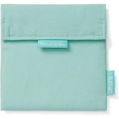Image of Roll&#039;eat Snack&#039;n&#039;Go Nature Organic and Reusable Snack Bag Without BPA (Mint)