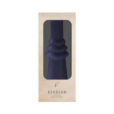 Image of Ripple Design Table Candle in Gift Box