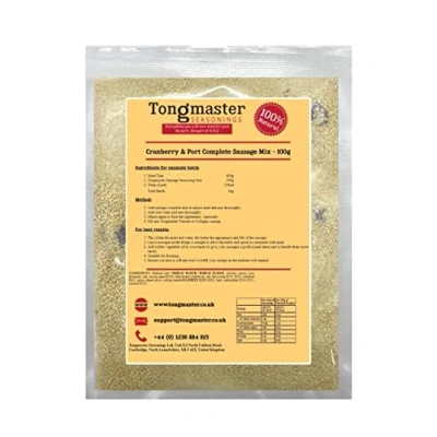 Image of Cranberry &amp; Port Complete Sausage Mix 100g