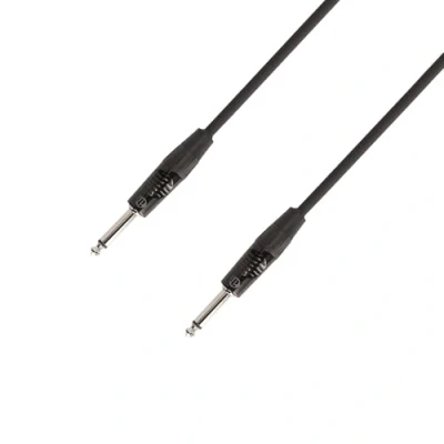 Image of Adam Hall 4 Star Series 1.5m Rean 6.3mm Jack Mono to Instrument Cable