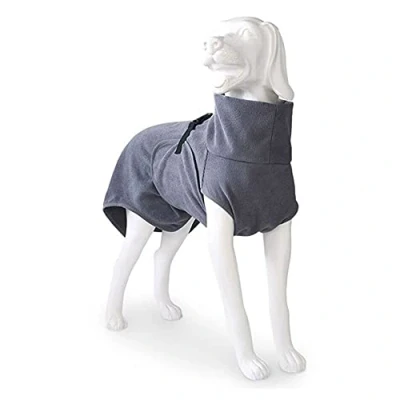 Image of EQDOG Doggy Dry Bath Robe, XXX Small, Grey, 382 441