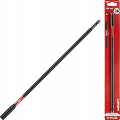 Image of Milwaukee Magnetic Bit Holder 1/4 Inch Hex Shockwave (TM) Extension