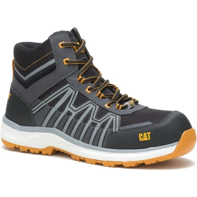 Image of Caterpillar Charge Mens Safety Boots Black 8 UK