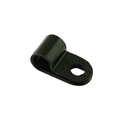 Image of Connect 30353 Black Nylon P Clip 12.0mm 100pc