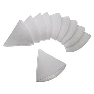 Image of vhbw 10x Conical Filter Replacement for Zehnder 990320031 Ventilation System Exhaust Air G4, DN 100 White