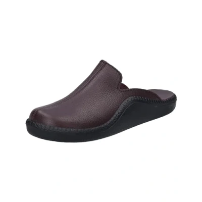 Image of Josef Seibel Monaco 202 G Men&#039;s Slippers Width H (Wide), bordeaux, 10.5 UK