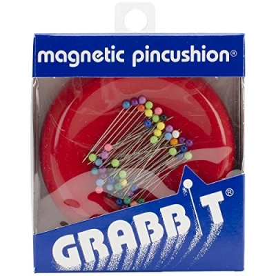 Image of Blue Feather Grabbit Magnetic Pincushion