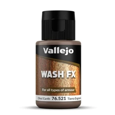 Image of Vallejo Model Color 35 ml Wash Paints Oiled Earth