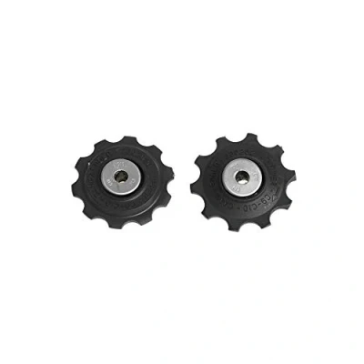 Image of Campagnolo Rear Derailleur Jockey Wheels, Black, 9 Speed