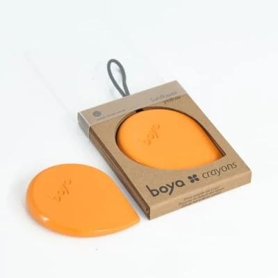 Image of Boya Soft Wax Pastel Crayon Sunflower (Yellow) Single