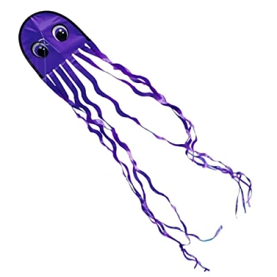 Image of CIM Octopus kite Draki ADVANCE PACIFIK Single line for children from 3 years old measurements: 25x160cm incl. … (MAGENTA)