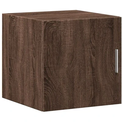 Image of vidaXL Wall Cabinet Brown Oak 40x42.5x40 cm Engineered Wood