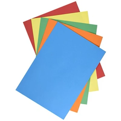 Image of House of Card &amp; Paper A4 160 gsm Assorted Bright (Pack 25 Sheets)