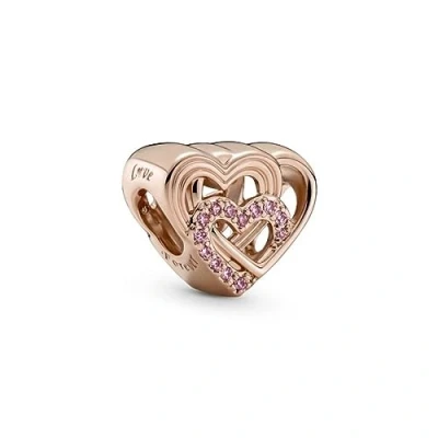Image of Pandora Intertwined Love Hearts Charm 789529C01