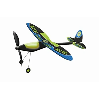 Image of Paul Günther Apex 1658 High Performance Aircraft with Power Rubber Engine, Foil Covered Spring Steel Frame, Flight Range up to 100 m, Approx. 49 x 50 cm, for Children from 8 Years
