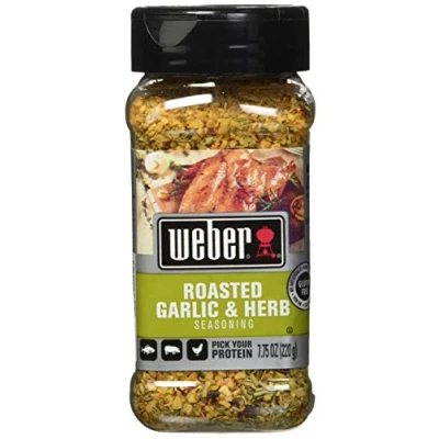 Image of Weber Roasted Garlic &amp; Herb Seasoning 220g Tub