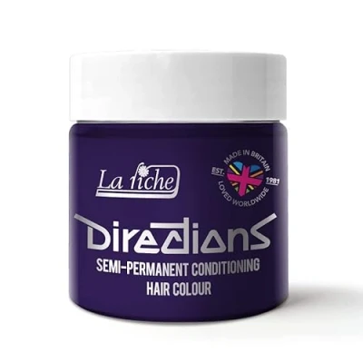Image of La Riche Directions Semi Permanent Hair Color 100ml Tub Deep Purple