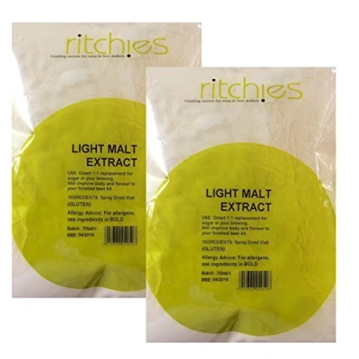 Image of Ritchies Light Spray Dried Malt Extract DME 1kg (2 x 1kg)