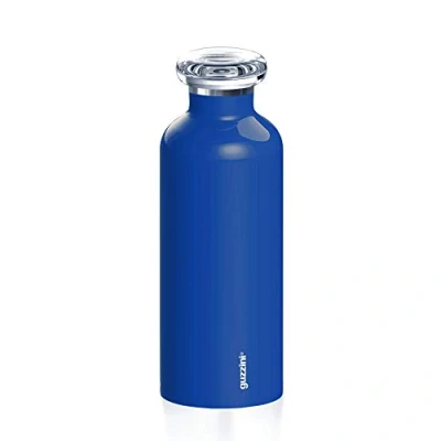 Image of Guzzini Bottles, Polyester copolymer, Polypropylene, Stainless Steel, Deep Blue, One Size
