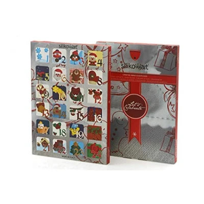 Image of Silikomart Set of 2 Carton Boxes for Advent Calendar