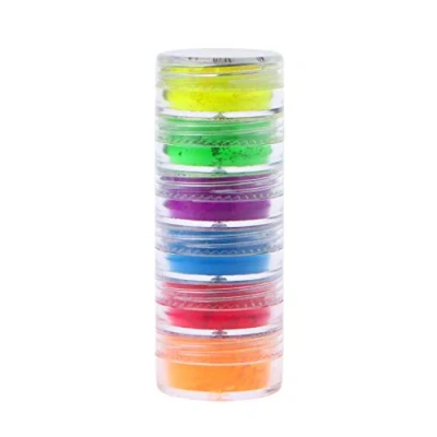 Image of MYhose Pigment Magic Fluorescent Powder Mineral Mica Cosmetic Grade Lipstick Lip Gloss Bath Bombs Epoxy Resin Eye Pencil Dye Pigments 6 Colors