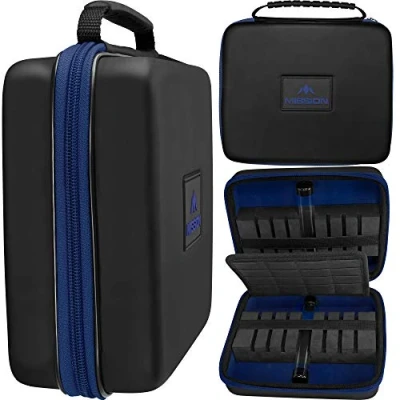 Image of Mission Darts W226 Freedom Premium Case with EVA Material, BlackBlue, Luxor
