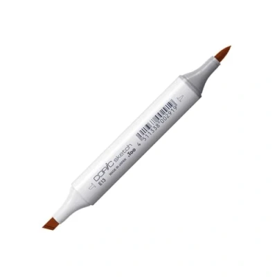 Image of Copic Sketch Coloured Marker Pen (E 13) Light Suntan, For Art &amp; Crafts, Colouring, Graphics, Highlighter, Design, Anime, Professional Beginners, Supplies Colouring Books