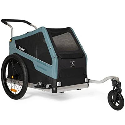 Image of Burley Bark Ranger Pet Trailer, Blue Spruce, Standard