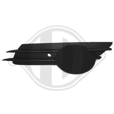 Image of 13229482, 6400630 Bumper Grill DIEDERICHS 1814047 Left for vehicles without front fog light