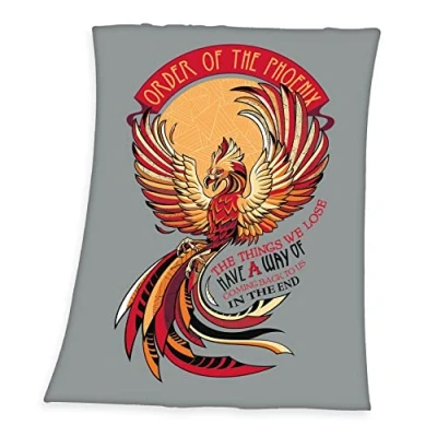 Image of Herding Fleece Blanket Harry Potter, 130 x 170 cm, 100% Polyester,
