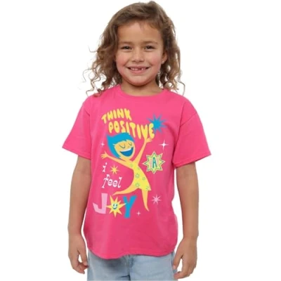 Image of Disney Kids Inside Out T Shirt Joy 7 8 Years