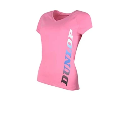 Image of Dunlop Essential Line Women Tee Carmine Rose