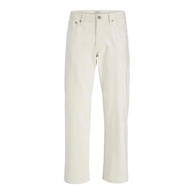 Image of Jack &amp; Jones Jjieddie Jjoriginal Relaxed fit jeans white, Men&#039;s, Size: 32x32, White