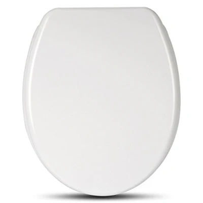 Image of WOLTU Premium Toilet Seat,Soft Close Adjustable Hinge Lid Cover for Family Bathroom Beautiful White