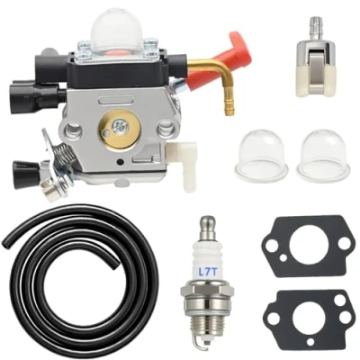 Image of FitBest Carburetor Carb Fits Stihl HS81 HS81R HS81RC HS86 HS86R HS86T Hedge Trimmer Replaces ZAMA C1Q S225