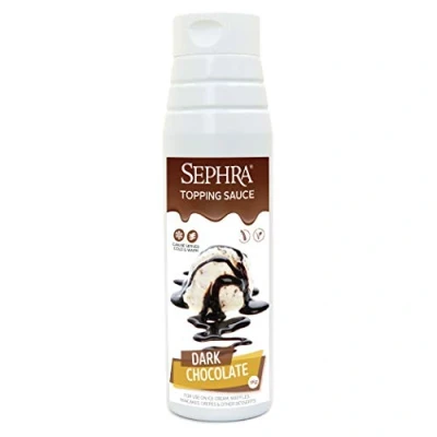 Image of Sephra Dark Chocolate Dessert Topping Sauce 1kg