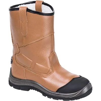 Image of Portwest Steelite Rigger Boot Pro S3 CI HRO, Size: 38, Colour: Tan, FT12TAR38